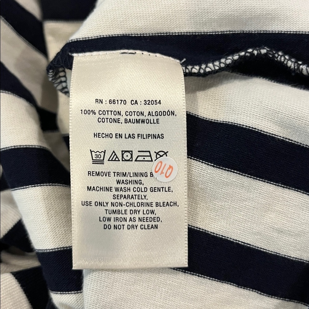 Anthropologie Black and White Striped Midi Dress - Picture 10 of 11